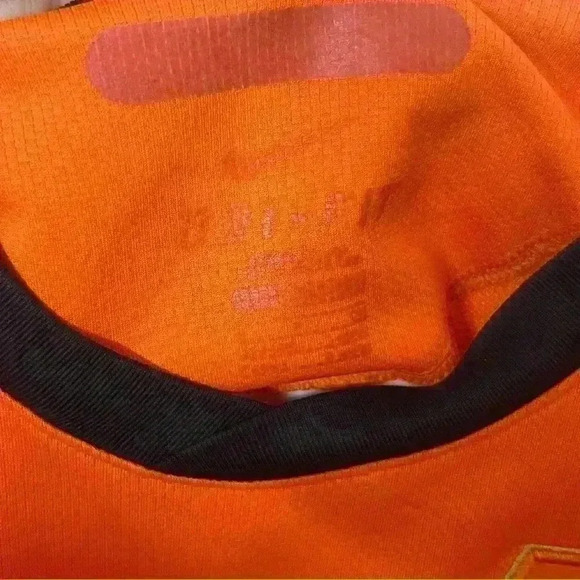 Netherlands Authentic Soccer Club Jersey Nike Drifit Men Small Orange Sports - Picture 8 of 9